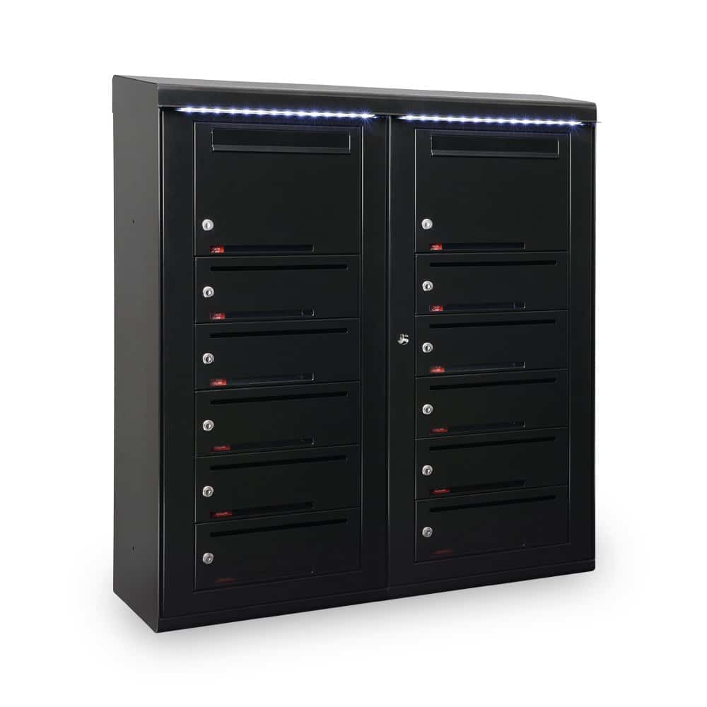 Renz Excellence fastighetsbox 799 Liggande med LED