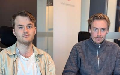 Studenter från Högskolan i Jönköping utforskar AI-lösningar hos RENZ