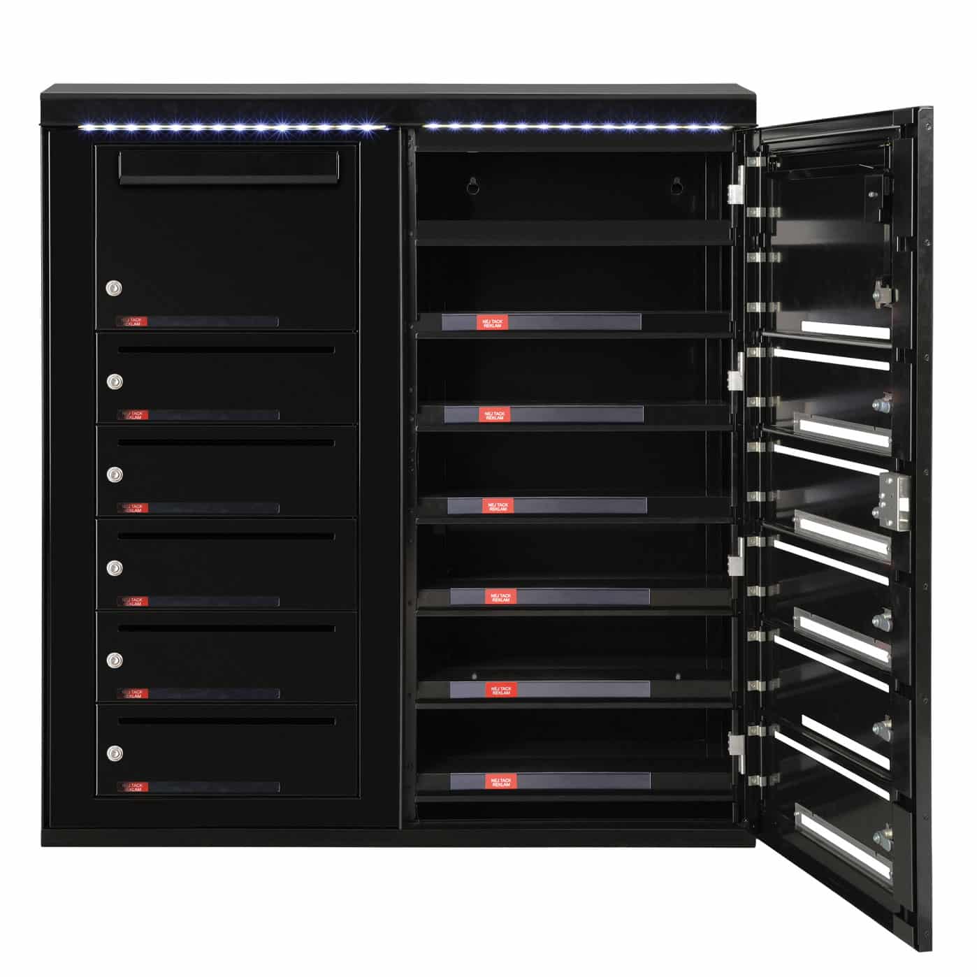 RENZ Excellence med LED-ljus monterade.